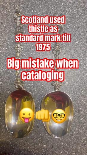 2 beautiful silver spoons bought cheap advertised as white metal 😮‍💨👍#reseller #silver #auction