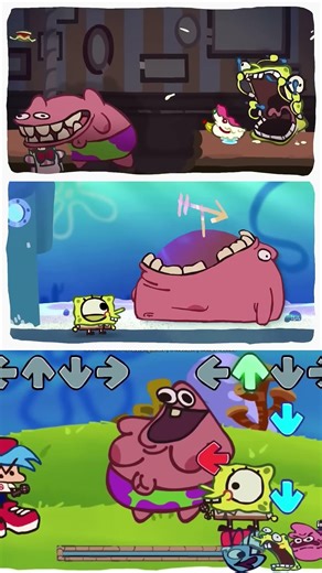 Insane FNF Parody Mod: Patrick x Spongebob Goes Wild! #patrick #spongebob #parody