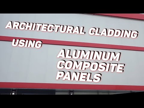 Architectural Cladding using Aluminum Composite Panels