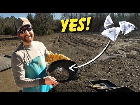 DIAMOND FOUND! Crater of Diamonds State Park BOOM!