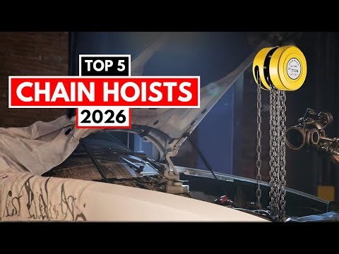 Top 5 Best Chain Hoists 2026 | Top 5 for Heavy Lifting, Safety & Smooth Control