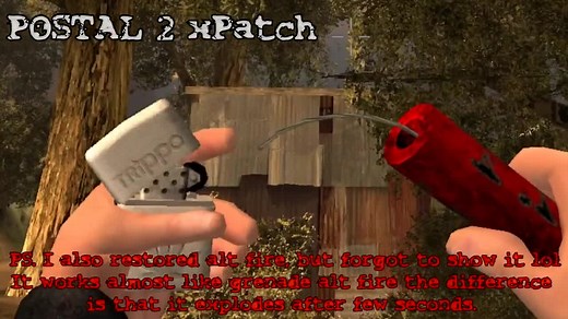 Weapons Improvements and Gameplay video - xPatch - POSTAL 2 Unofficial Patch mod for POSTAL 2