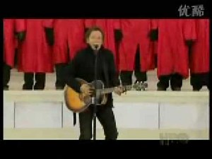 ［doo］Obama inauguration concert - Springsteen passion Performance