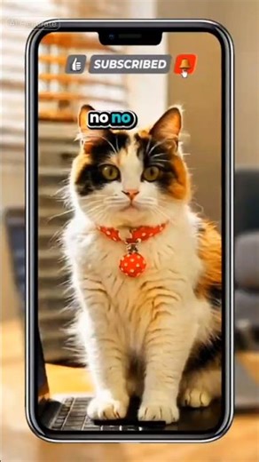 Cute Kitten typing on a keyboard🥹🐾