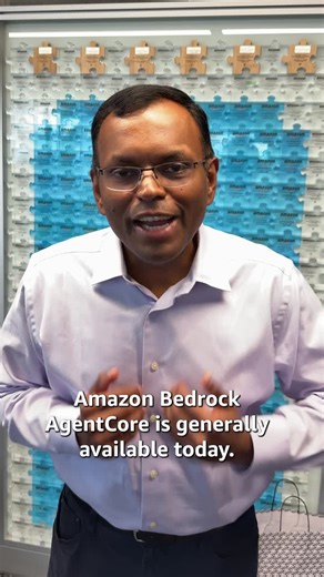 Amazon Bedrock AgentCore is available today. It brings production-grade blocks for agents so teams can move from prototypes to reliable systems fast.🧱 Runtime built for production - isolated… | Denver Naidoo