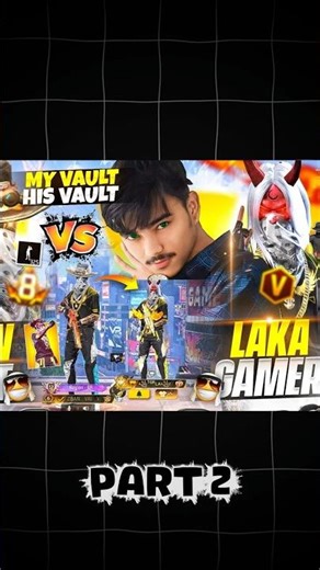 Zisan Vai yt vs Laka Gamer Collection Battle Part 2 ☠️ #freefire #zisanvaiyt #lakagaming