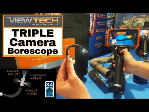 VJ-4 Triple Camera Industrial Inspection Video Borescope - ViewTech Borescopes - NDT Scopes