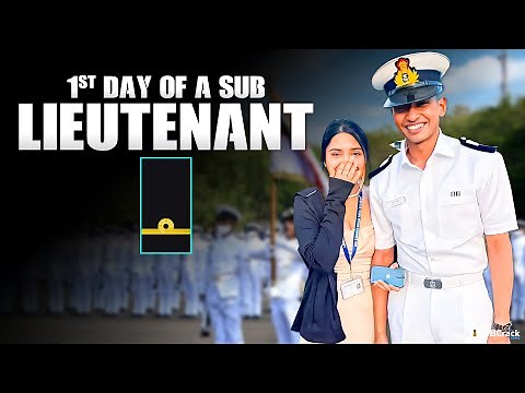 1st Day of Sub Lieutenant in Indian Navy