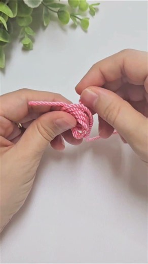 How to Tie a Barrel Knot for a Cord Rosary in 40 Seconds | Easy Rosary Tutorial #Shorts