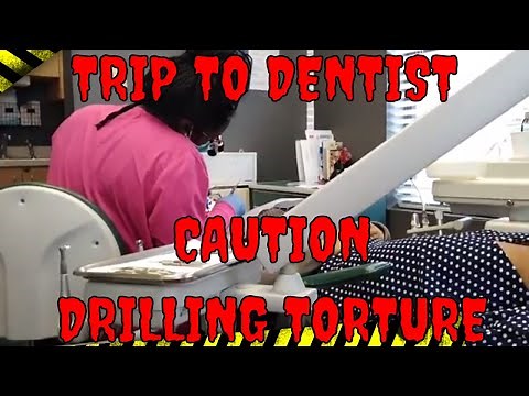 EXTREME Dentist Torture AWESOME Girl Getting Drilled #dentisttorture #dentaldrilling