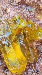 276K views · 3.7K reactions | Amethyst and yellow crystals, formed in a volcanic eruption 10,000 years ago | Chak Krythink | Facebook