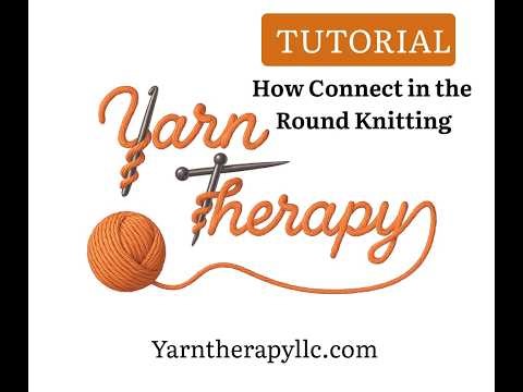 HOW TO JOIN IN THE ROUND KNITTING