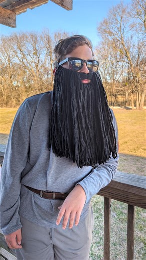 Black Cosplay Beard – One of a Kind Thick Yarn Pirate, Viking & Fantasy Costume Beard - Etsy