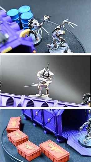 WARHAMMER40K ウォーハンマー塗装 プラモデル製作 アシェット gamesworkshop ネクロン frayedone フレイドワン コントラスト塗装してみた shorts short