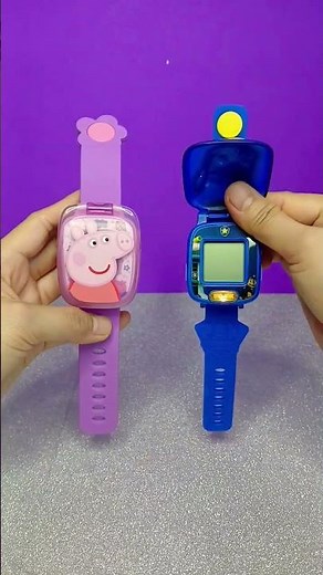 Best peppa pig and Paw Patrol learning watch