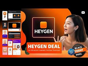 HeyGen Black Friday Deal – Best AI Avatar Video Discount
