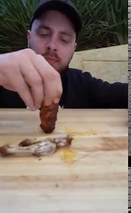 70K views · 298 reactions | How old were you when you discovered this chicken wing eating hack? #chickenwings #Hacks #eating #wings #onebite #umbrella #tasty #bbq #food #foodhacks | Low n Slow Basics | Facebook