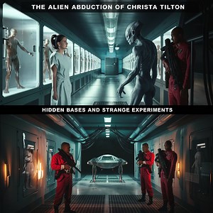 The Alien Abduction of Christa Tilton: Hidden Underground Military Base And Strange People In Cells #mystery #alien #UFO #extraterrestrial #alienabduction | Space Stories