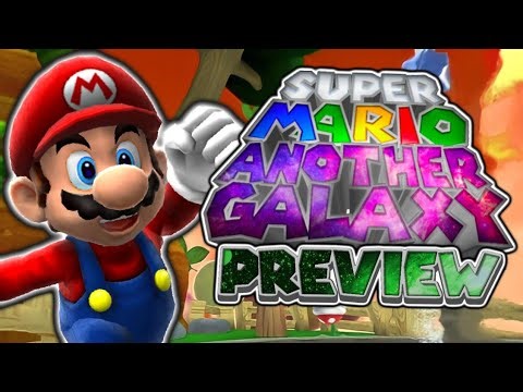 Super Mario Another Galaxy Level Showcase - Pollen Highlands Galaxy [OUTDATED]