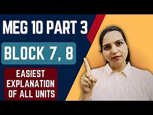MEG 10 Block 7 & 8 | Canons in Indian English Writing & Decolonising The Mind | IGNOU exam
