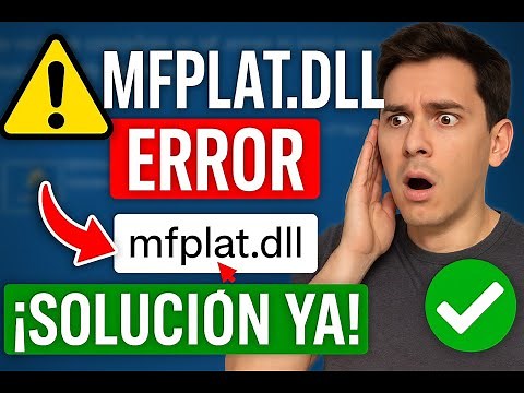 DEFINITIVE SOLUTION to the MFPLAT.DLL error in Windows 10/11 ✅ (Easy and Fast)