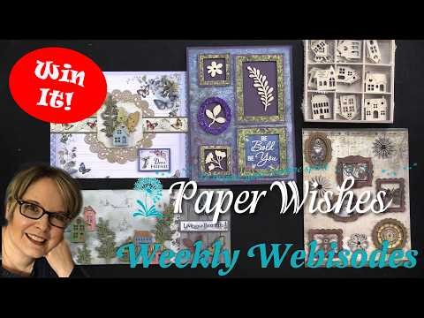 Card Ideas Using Laser Wood Shapes by Hunkydory Crafts | PaperWishes.com