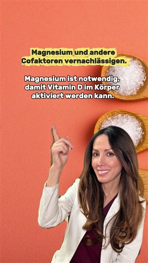 Vitamin D: 3 häufige Fehler bei der Einnahme ☀️❌ #shorts