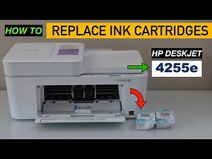 HP DeskJet 4255e Ink Cartridge Replacement?