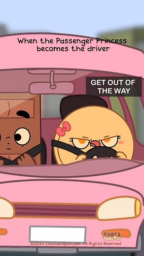 When the Passenger Princess becomes the driver | Choco & Pancake