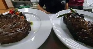 When u get a walk in for 5 abit hungry Order 5 500gm ribeyes Growing lads I would say | Red Pepper Restaurant