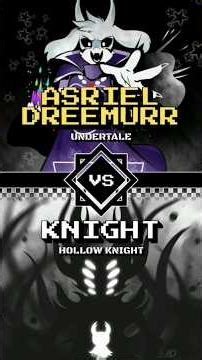 ¿QUIÉN GANA ENTRE ASRIEL DREEMURR (UNDERTALE) Y KNIGHT (HOLLOW KNIGHT)? #undertale #hollowknight