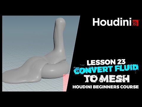 Transform Fluids into Mesmerizing Mesh | Houdini Tutorial