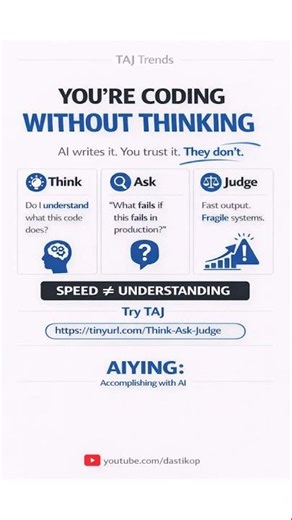 Why AI Coders Are Actually Fragile #AIcoding #developers #programming