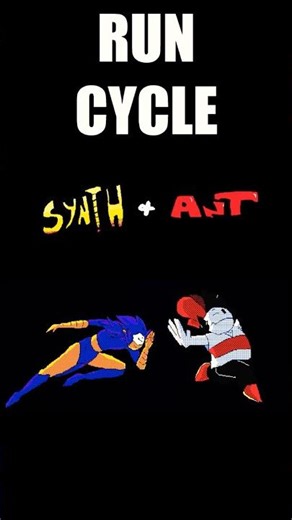 RUN CYCLE (Flipnote Animation)