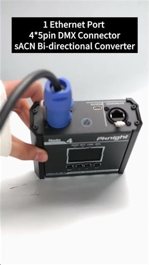 sACN Bi-directional Converter with 5pin DMX Connector