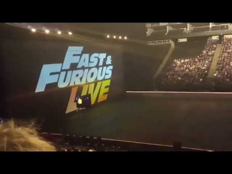 First Ever Fast & Furious Live Show in London O2 Arena With Vin Diesel