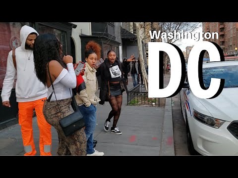 【4K】Washington DC - U Street Corridor | 14th and U Street, NW | Bus Boys And Poets