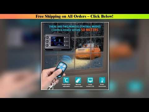 12V 24V 220V Upgraded 3 In1 Diesel Parking Heater LCD Switch Diesel Heater Muffler for RV