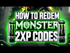 BLACK OPS 6 MONSTER 2XP CODES HOW TO REDEEM