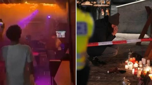 Moment fire at Swiss resort erupted killing at least 47, as first victim named as 'rising star' teen golfer | LBC