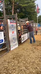 There was lots of action Bullride Mania at the fair last night! Before the bull riders took center stage the future bull riders showed off their skills in the mutton busting competition! | Union County West End Fair