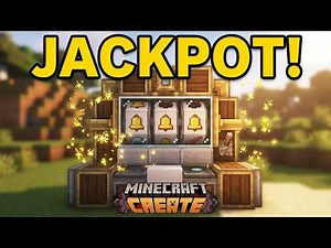 REAL Slot Machine in Minecraft Create Mod! + Download Schematic