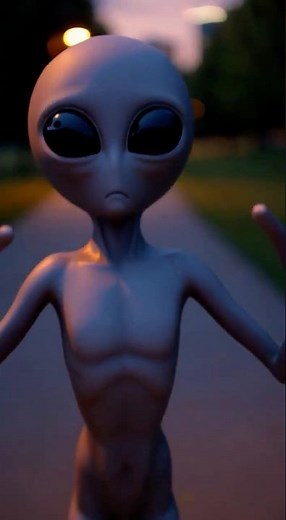 Jogger Bumps Grey Alien & Abducted by Chaos AI Lab – Sora 2 Encounter Horror! 🏃👽 #chaosailab