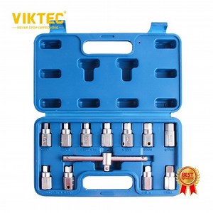 [Hot Item] Vt01085 Ce 12PC Universal Drain Plug Key Set
