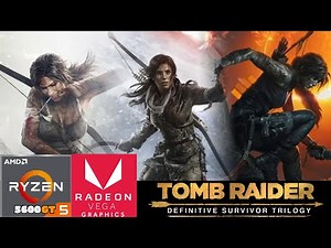 Ryzen 5 5600gt - 16gb Ram - Tomb Raider Trilogy - Sem placa de vídeo