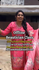 85K views · 329 reactions | Offline Beauticion Class Date:Sep 20 Location:Nilaas Fashion Institute Salem Basic To Advance Bridal Services Coverd | Nila Makeoverartistry | Facebook