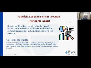 AY2026-2027 Fulbright Egyptian Scholar Program Information Session