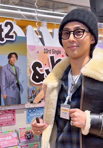 藤ヶ谷店長のタワレコ渋谷サプライズ訪店