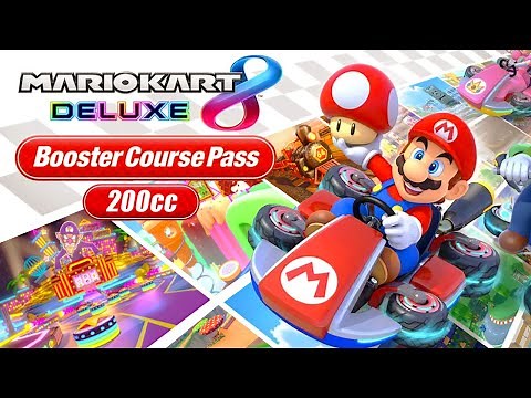 Mario Kart 8 Deluxe + Wave 2 Booster Course Pass DLC - 200cc Longplay Full Game Walkthrough Gameplay