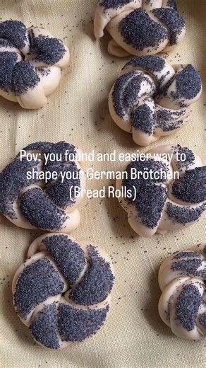 Easiest Method to Shape German Bread Rolls